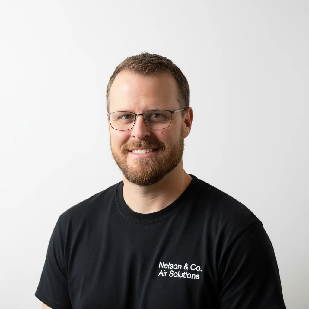 Jack Nelson, owner of Nelson & Co Air Solutions air duct cleaning company